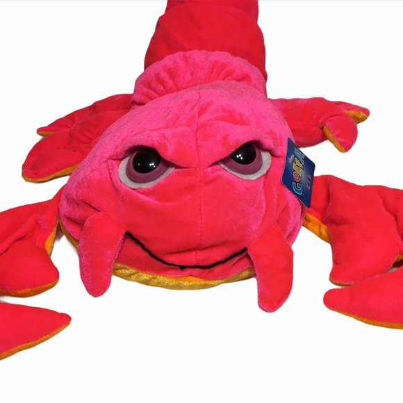 Goffa Pink Red LOBSTER Plush 20in. - Picture 2 of 8